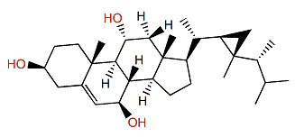 Klyflaccisteroid G